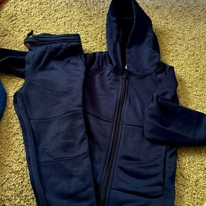 Navy blue toddler sweat suit size 4/4A Carters Brand